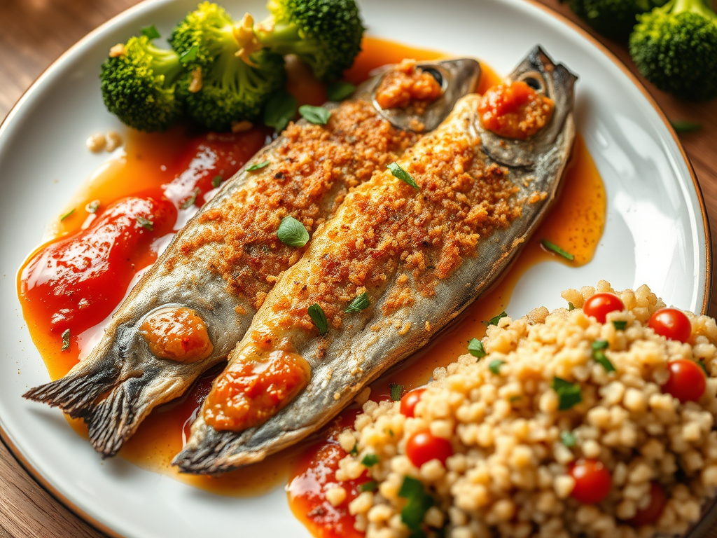 🐟 Air-Fried Sardines with Tomato Sauce
