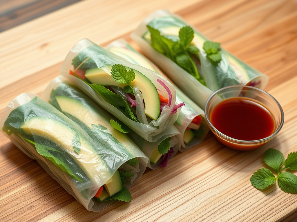 🥑 Healthy Minimalist Vietnamese Spring Rolls (Dad-Friendly&nbsp;Edition)